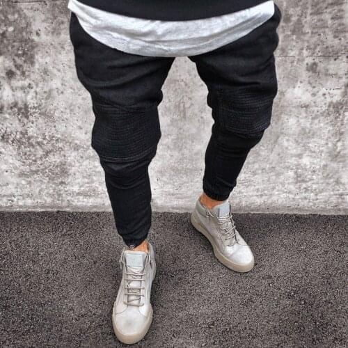 YOFEAI Men's Biker Jeans