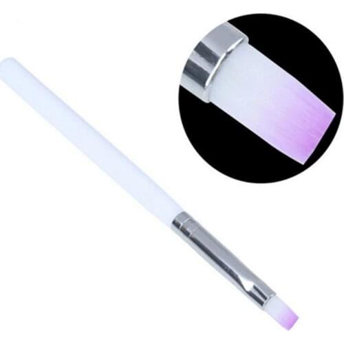 ZKO 1 PC Nail Art Brush Builder UV Gel Drawing Painting Brush Pen For Nails DIY Tool Ggradient