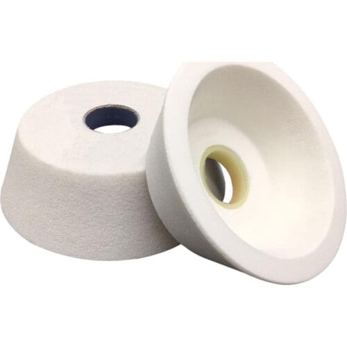 1pcs Cup-shaped Dia70/100/125mm White corundum grinding wheel high quality White corundum