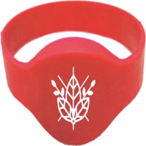 100pcs/lot 13.56MHZ rfid customize wristband Access Control