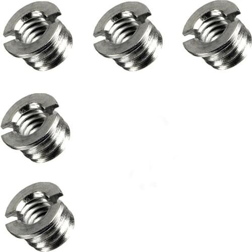 1 4 to 3 8 Convert Screw Adapter for Tripod,Monopod, Ballhead, Stand and Video