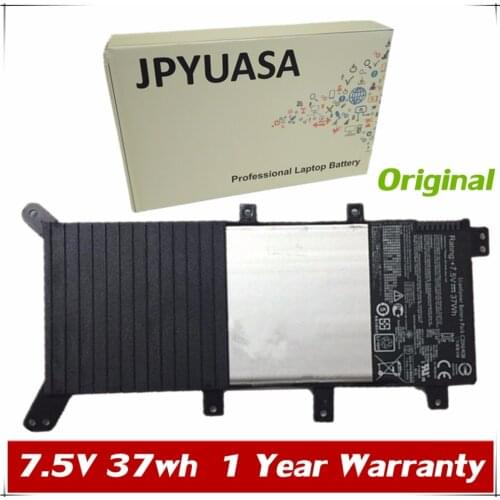 7XINbox 7.5V 37Wh Original C21N1408 Laptop Battery For Asus VivoBook 4000 C21N1408 MX555 X555LN Tablet