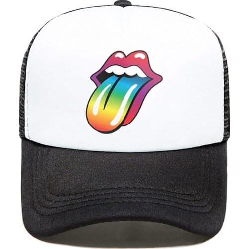 DIY baseball hat customized summer cap Advertisement caps for company unisex mesh foam hat travelling cap color slip cap