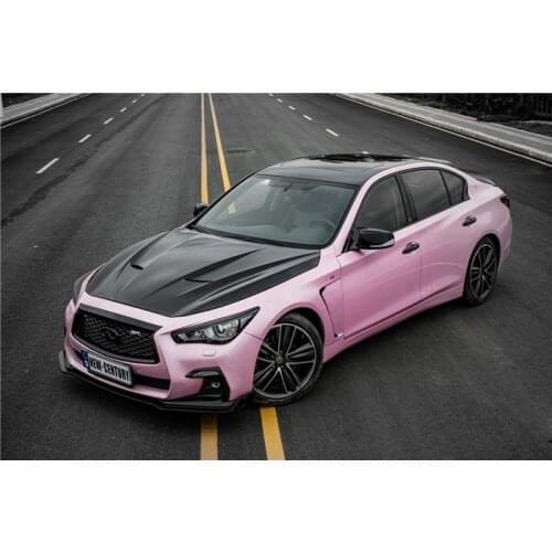 Suit For Q50l the Mbj Type Perforated Infiniti Q50 Modified Carbon Fiber Engine Cover