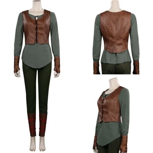 Ciri Cosplay Costume Outfits Halloween Carnival Suit