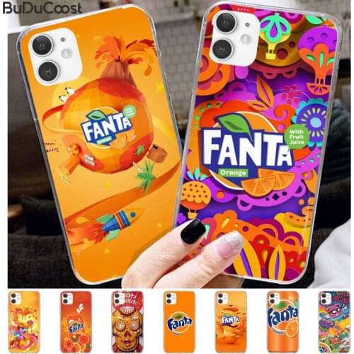 Slok Fanta Drink Orange Luxury Unique Phone Cover For iphone 11 Pro11 Pro Max X 8 7 6 6S Plus 5 5S SE cass