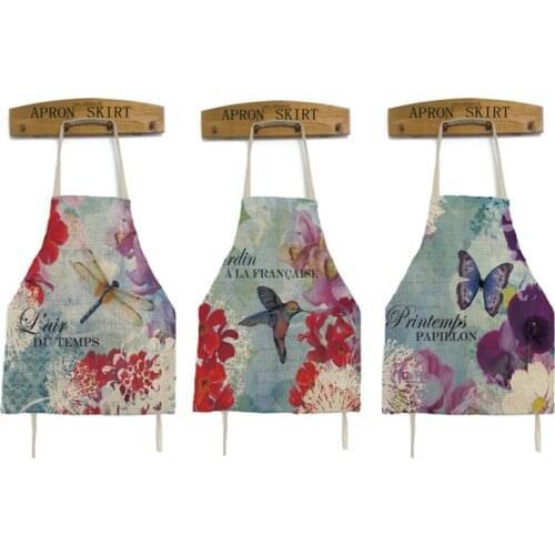 Butterfly Dragonfly Apron Cooking Apron Funny Novelty BBQ Party Apron Naked Men Women Kitchen Cooking Apron Delantal Cocina