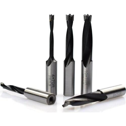 1pc 4mm-10mm right rotation wood router drill drill line drilling for wood 2 flute wood carbide forstner drills