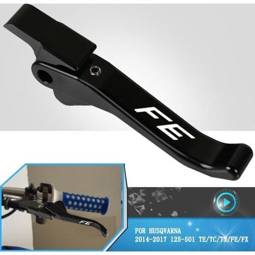 Front Brake Lever Brake Levers Handle Conversion Kits For Husqvarna 125/150/200/250/300/350/400/450/501 TE/TC/TX/FE/FX 2014-2017