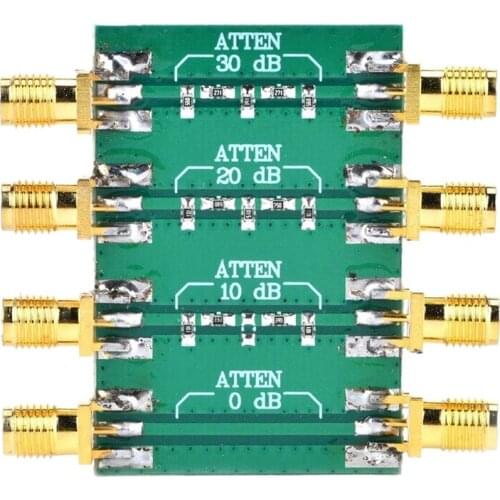 Attenuator Module,DC-4.0GHz Fixed Attenuator SMA Double Female Head for Electronic Equipment Control Accessories