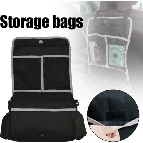 Newly Multipurpose Car Storage Bag Portable Large Capacity Seat Back Organizer for Outdoor Camping Traveling