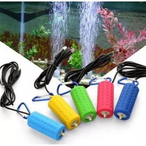 USB Aeration Pump Portable Aquarium Fish Tank Oxygen Air Pump Mute Energy Colors Saving Supplies Product Fish Aquatic Pet Suppli