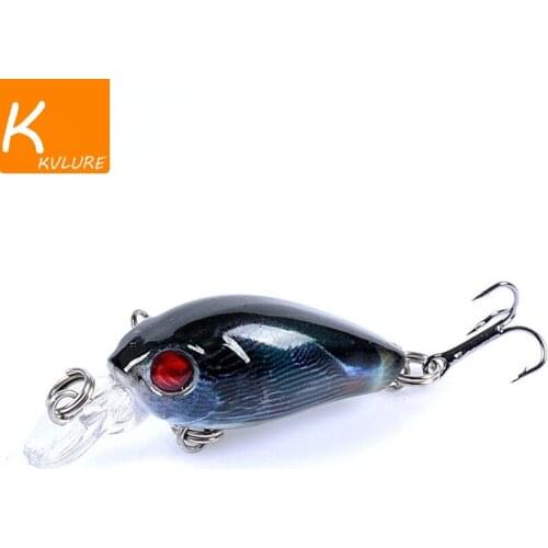 1PCS Minnow Fishing Lure 3cm/1.5g Topwater Hard Bait Wobbler Jig Bait Crankbait Carp Striped bass Pesca Fishing tackle SwimBait