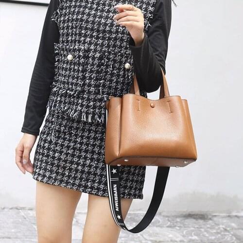 Fashion Cowhide Tote Ladies Trend Design Simple Genuine Leather Shopping Handbag for Women Luxury High-end Shoulder Bag