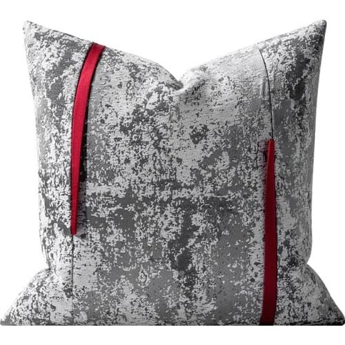 Light Grey Cushion Cover Square Throw Pillowcase Home Decoration Cushions For Living Room Sofa Pillows 45x45cm/30x50cm