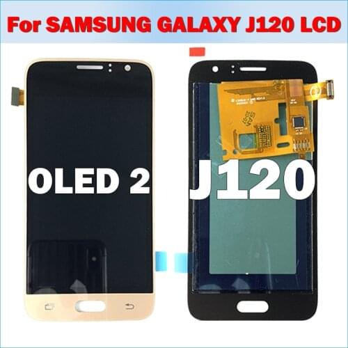 TFT 2 Test For Samsung J120 J120A J120H Display LCD Touch Screen Digitizer For Samsung Galaxy J1 2016 J120F LCD TFT Gen2 Adjust