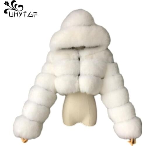 Искусственные шубы UHYTGF China At AliExpress