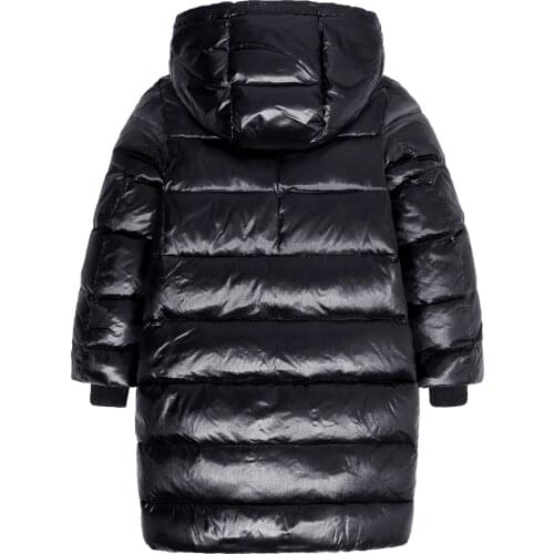 2020 Winter Children White Duck Down Jacket Kids Thick Long Down Casual Hooded Coat Boys Girls Warm Waterproof Parkas Clothes