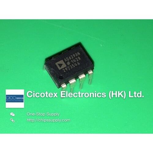 2pcs/lot AD629ANZ DIP8 IC OPAMP DIFF 500KHZ 8DIP