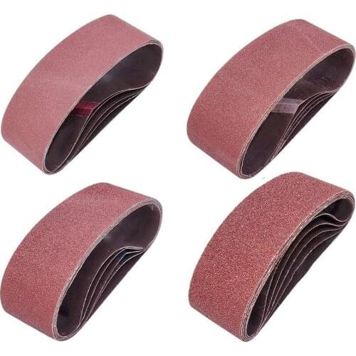 20 PCS 3X21 Inch Abrasive Sanding Belts - 5 Each Of 40 80 120 240 Grit Aluminum Oxide Sanding Belts for Belt Sander