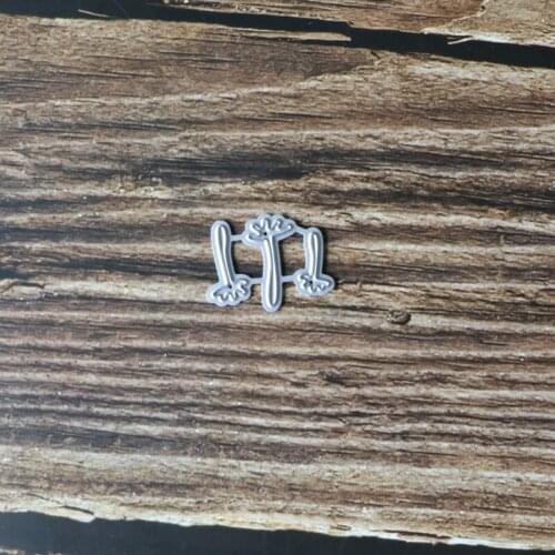 3pcs Small Flowers Dandelion Metal Cutting Dies Scrapbooking Decorative Embossing Mold Craft Stencil Punching Templates