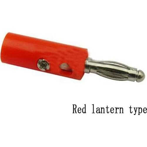 5 pairs Black & Red Banana Plug Speaker Screw Wire Cable Connector 4mm