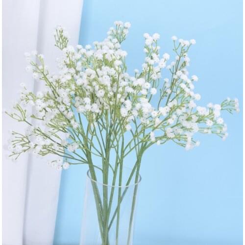 3 PCS Artificial Flowers Fake Plants Simulation Home-Decoration Wedding Photography Staff