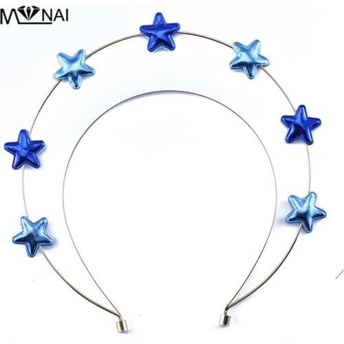 Lolita KC Crown Headband Star Sun Halo Church Hair Band Gothic Party Headdress