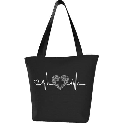 Paramedic Shopping Bag Shopping Woman Handbag Bulk Funny Cloth Bags