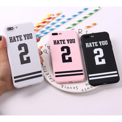 Fashion Words No. Phone Case for iPhone 12 Mini 11 Pro X XS Max XR 8 7 6 6s Plus Soft TPU Protect Cover
