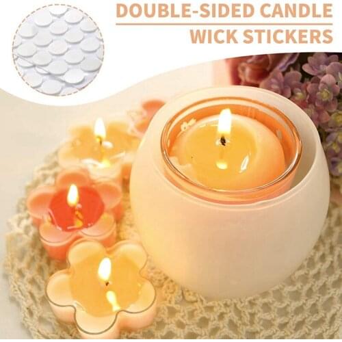 DIY Candle Making Kit Candle Wicks Candle Centering Tool Candle Wick Sticker for Candle Craft Making