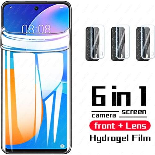 Front Hydrogel Film for Huawei P Smart 2021 Screen Protector for Huawei Psmart Huavei P Smart 2021 Protective Film PPA-LX2 Glass