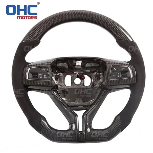 Real Carbon Fiber steering wheel for Ma-Serati Gh-ibli · Lev-ante · Quattr-oporte · Gran-Turismo · GT Con-vertible