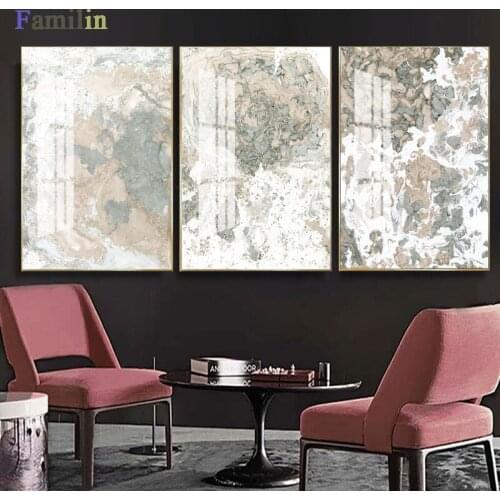 Nordic Pink Abstract Marble Posters And Prints Gold Landscape Wall Art Canvas Painting Wall Pictures For Living Room Unframed2
