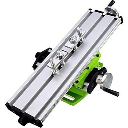 Compound table Working Cross slide Table Worktable for Milling Drilling Bench Multifunction Adjustable X-Y