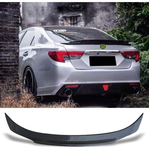 Trunk Spoiler Carbon Fiber Type IG Car Rear Trunk Wing Refit Accessories Spoiler For Toyota Mark X Reiz 2010-2017