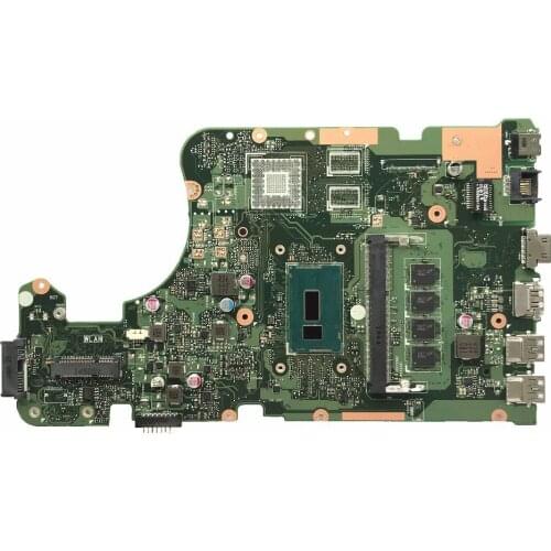 SZWXZY For ASUS X555LA X555LAB Laptop Motherboard With SR23Y I5-5200U 4GB RAM 60NB0650-MB7710 X555LD REV:3.3 100% Working