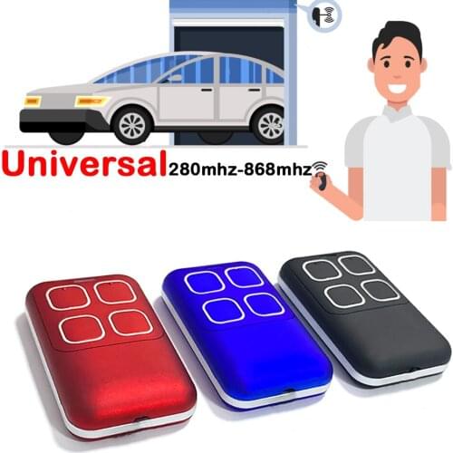 Universal Remote Control 280mhz-868mhz Multifrequency Garage Door Opener 433mhz Electric Gate Remote Control Copy Garage Command