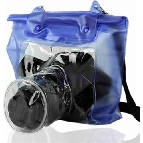 1 PC Waterproof DSLR SLR Camera Underwater Housing Case Pouch Dry Bag For Canon For Nikon