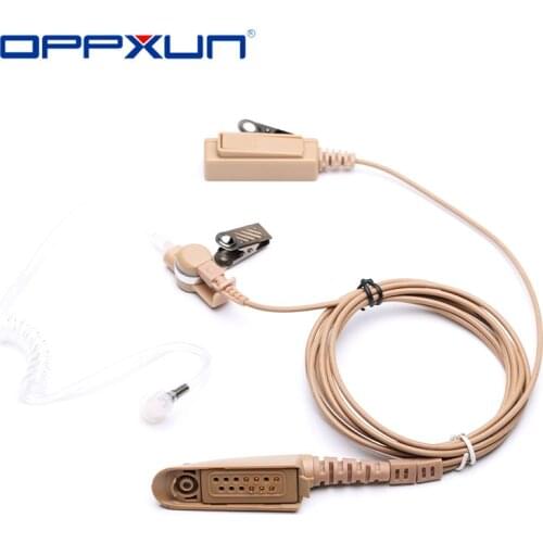 Air Acoustic Tube Earpiece for Motorola Radio Mic PTT Headset HT750 HT1250 GP328 GP329 GP340 GP380 MTX850 PRO5150 Walkie Talkie