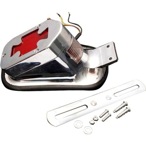 Motorcycle Rear Brake Taillight Red Signal 12V Universal for most Motorcycle