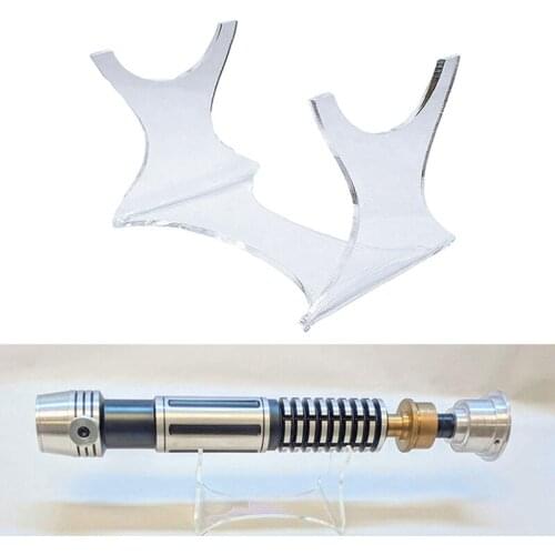 1PCS Lightsaber Acrylic Display Stand Holder For Collection Telescopic Laser Sword Lightsaber
