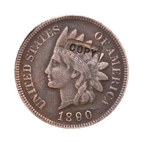 1890 Indian head cents coin copy