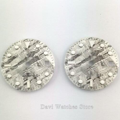 28.5mm sterile watch dial parts gary Dial fit ETA 2836,DG2813/3804,Miyota 8205 8215 821A