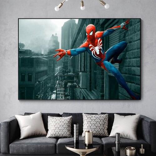 5D DIY Diamond Painting Marvel Avengers Superhero Movie Full Drill Square Diamond Embroidery Diamond Mosaic Home Decoration