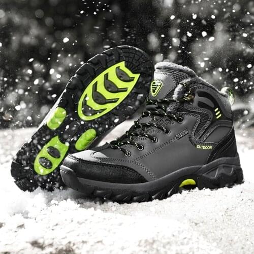 New Hot Style Men Hiking Shoes Winter Outdoor Walking Jogging Shoes Mountain Sport Boots Climbing Sneakers Free Shipping