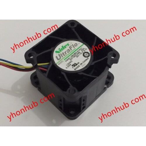 Nidec V40S12BUB5-07A21 DC 12V 0.55A 40X40X28mm Server Cooling Fan