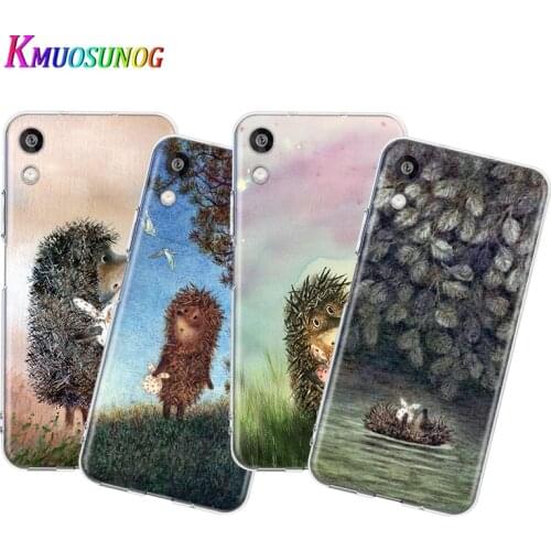 Transparent Cover Hedgehog in the Fog For Honor 8S 8C 8X MAX 8A 8 7S 7A 7C Play 3E Prime Pro 2020 2019 Phone Case