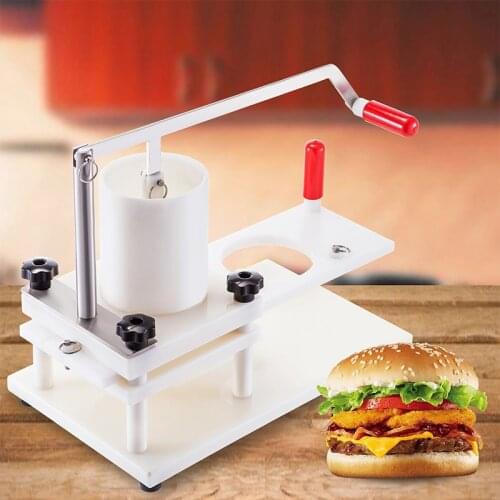 Hand press beef patty press machine Meat Pie Patty Maker machine hamburger meat forming machine burger patty making machine