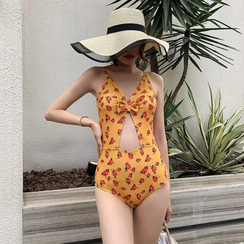 Sexy Swimming Suit For Women Swimsuit Closed Female Separate Swimwear Girls Swimsuits Summer 2020 New Push Ups Print Cover